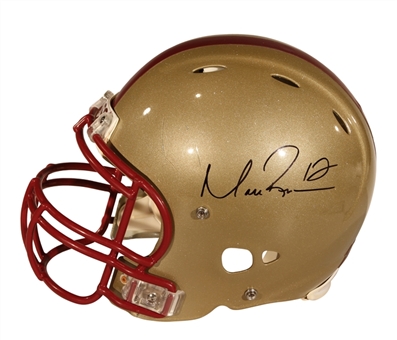 2007 Matt Ryan Game Used and Signed Boston College Helmet (MEARS)